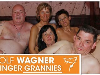 Tremendous Swinger Party with Ugly Grannies and Grandpas! WOLF WAGNER