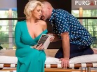 PURGATORYX delightful busty blonde MILF Charli Phoenix gets fucked by her husband