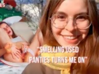 Ersties - superb Brunette Explores Her Women's Underwear Fetish