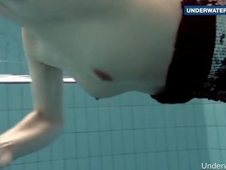 Flashing Bright Tits Underwater makes Everyone concupiscent