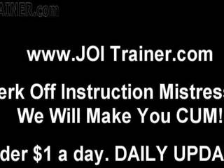 Joi Masturbation Training and Femdom xxx video videos