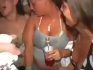 Wet college teen party