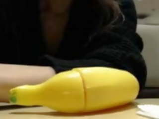 Japanese babe Masturbation & Squirt in Mcdonald's: adult movie 42