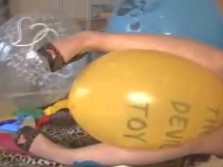 Angel Eyes Plays with Balloons - 2, Free sex movie b3