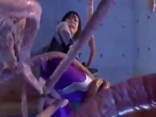 Huge tentacle and big Titty asian x rated video darling
