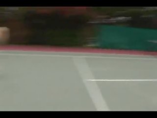 Excellent to trot Sluts Banged On Tennis Court