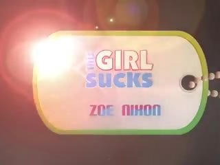 Zoey Nixon - ThisGirlSucks Redhead busty Zoe Nixon titfucks blowjobs penis